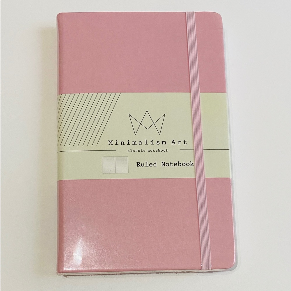 Ruled Notebook by Minimalism Art